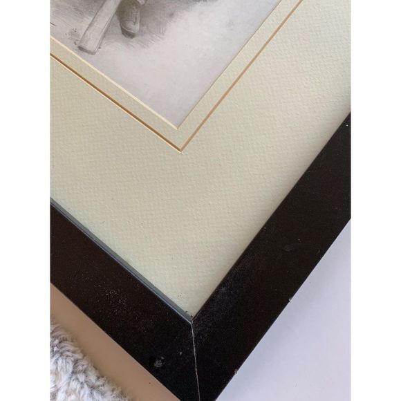 VTG Baseball Print Framed Matted Babe Ruth Lou Gehrig Friedlander Home Decor - Picture 5 of 9